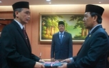 Ketua MA Lantik KA Bawas dan Dua Panitera Pengganti MA Ketua MA Lantik KA Bawas dan Dua Panitera Pengganti MA