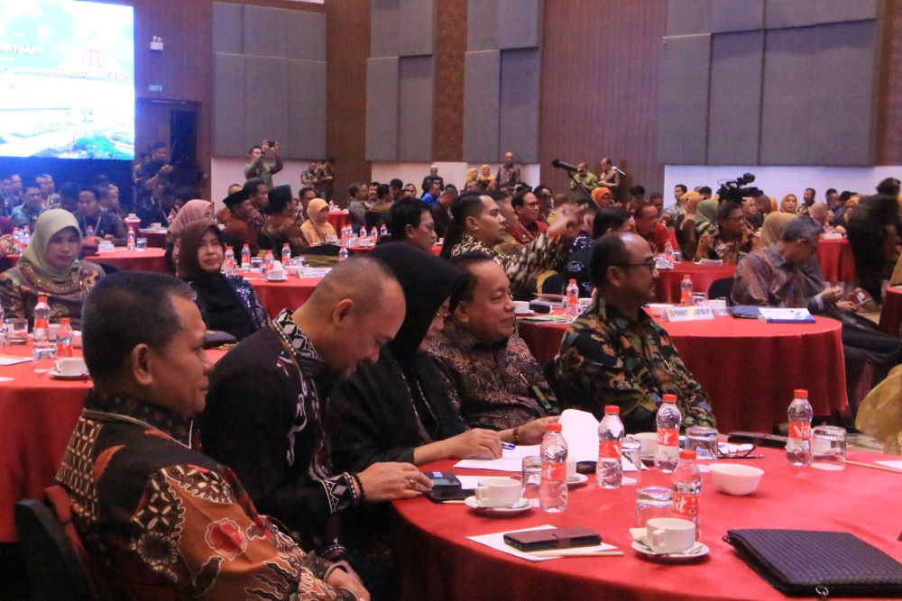 Peserta  Pemmbinaan Teknis dan Admiistrasi Yudisial di Makassar (6/7/2023)